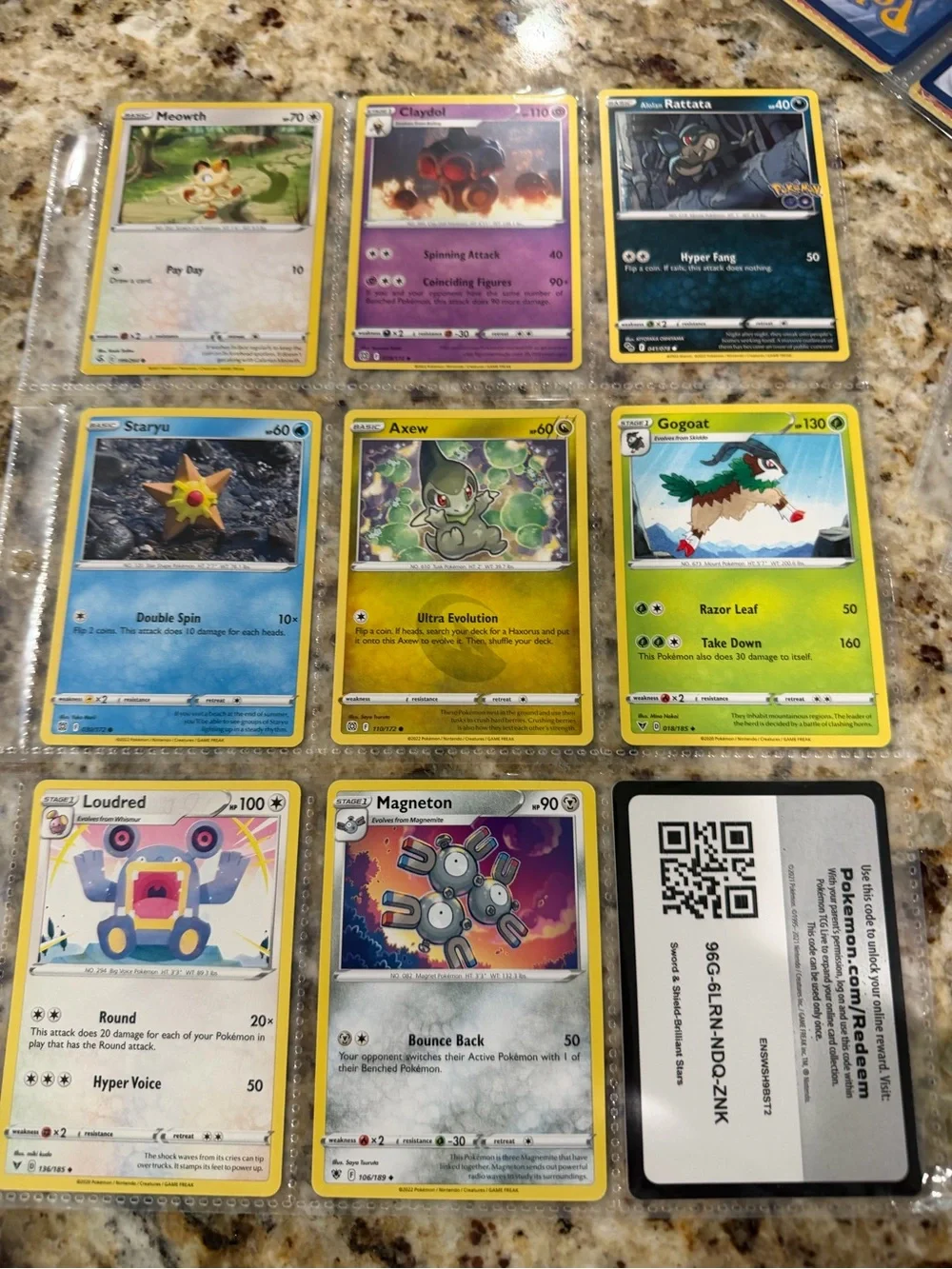 Pokémon Card Collection Binder Lot – 180+ Cards – Pokémon GO, McDonald’s, Holos